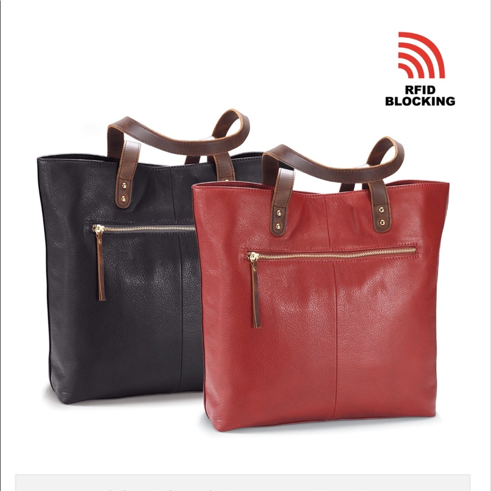 Magellan’s Genuine leather with RIFD technology